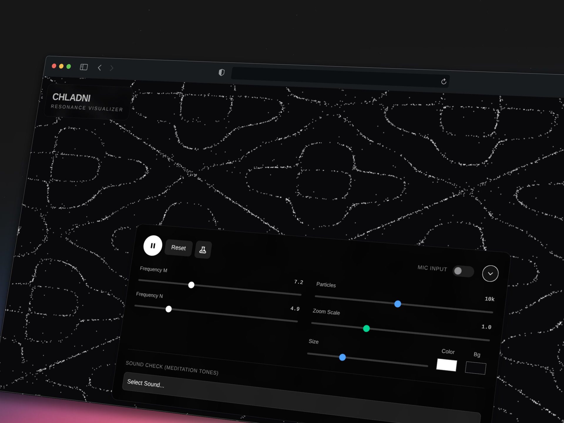 Chladni screenshot